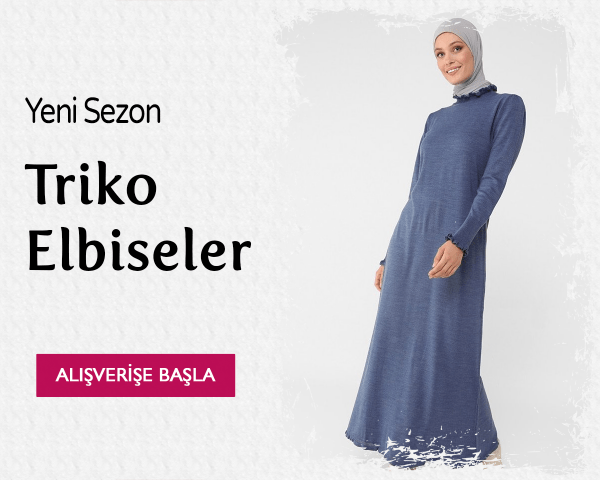 Triko Tesettür Elbise Satın Al