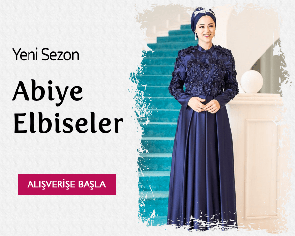 Yeni Sezon Tesettür Abiye Elbiseler