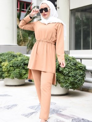 Taba Tunik&Pantolon İkili Takım