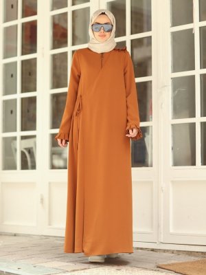 Tarçın Yandan Bağlamalı Ferace