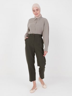 Haki Klasik Pantolon Haki Klasik Pantolon