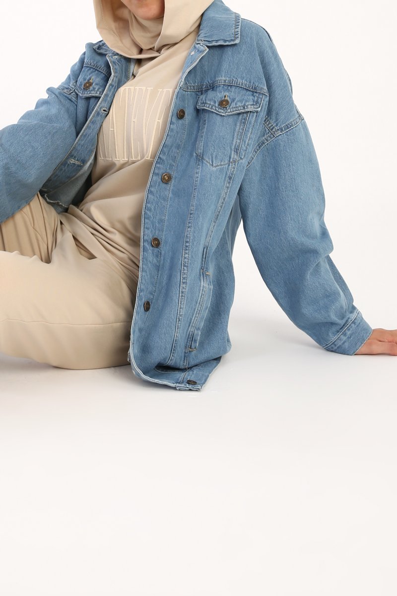 Allday Oversize Denim Ceket