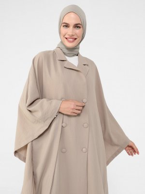 Taş Düğme Detaylı Aerobin Kap Taş Düğme Detaylı Aerobin Kap