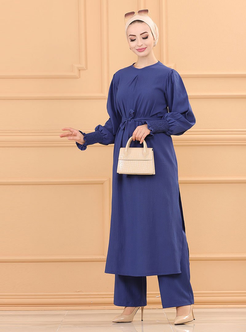 Tofisa Petrol Tunik &amp; Pantolon İkili Takım