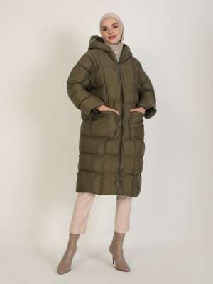 Haki Şişme Mont Haki Şişme Mont