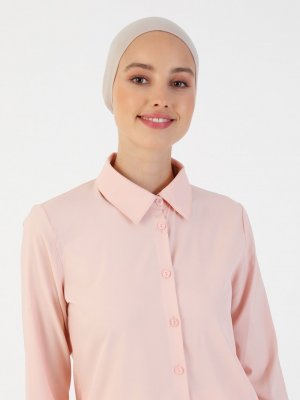 Açık Vizon Nefes Alan Kumaş Geniş Ebatlı Bağcıklı Bone