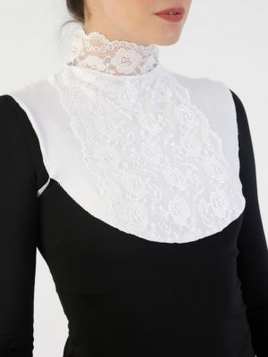 Beyaz Dantelli Boyunluk Beyaz Dantelli Boyunluk