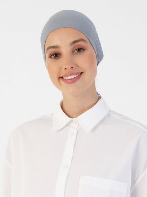 Koyu Gri Nefes Alan Kumaş Geniş Ebatlı Bağcıklı Bone