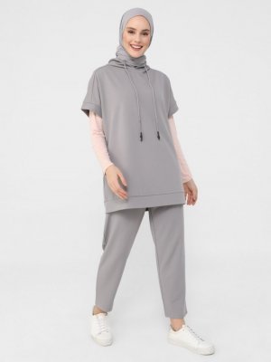 Vizon Tunik & Pantolon İkili Takım