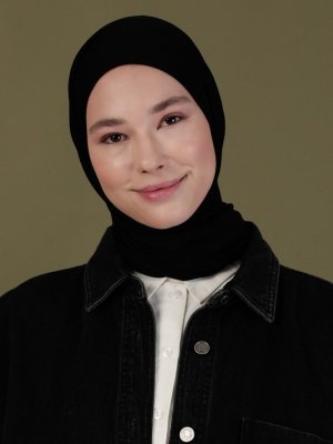 Siyah Penye Eşarp Siyah Penye Eşarp