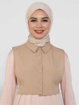 Vizon Pamuk Kumaşlı Tunik