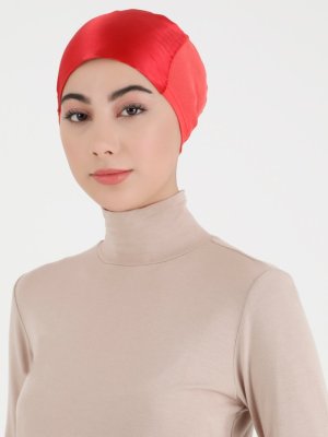 Kırmızı Saten Bone Kırmızı Saten Bone