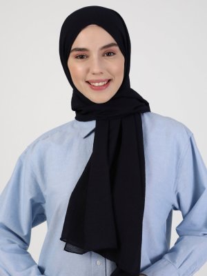 Lacivert Balse Mio Şal