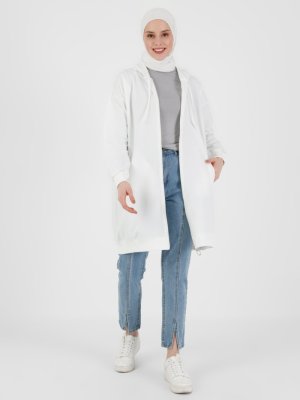 Hindistan Cevizi Fermuarlı Spor Kap Hindistan Cevizi Fermuarlı Spor Kap