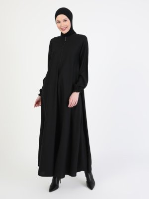 Siyah Mevlana Cepli Ferace