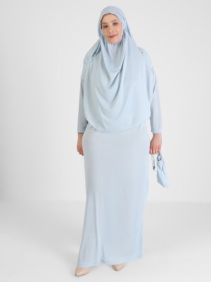 Bebe Mavisi Namaz Elbisesi