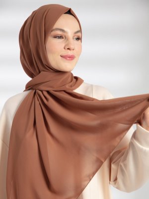 Şifon Şal Badem