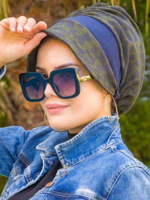 Haki Bantlı Şapka Bone