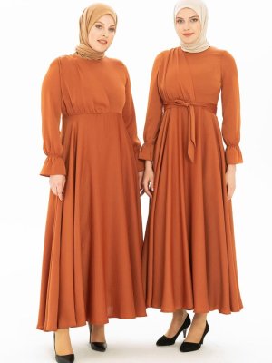 Tarçın Kloş Elbise