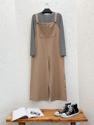 Karamel Keten Salopet Tulum Karamel Keten Salopet Tulum