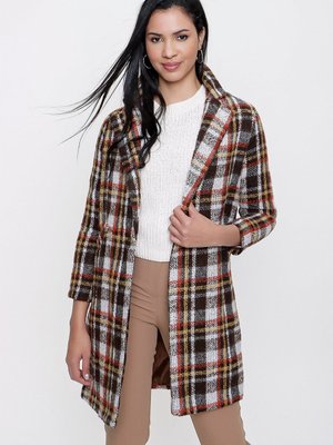 Renkli Tek Düğme Kaban Renkli Tek Düğme Kaban