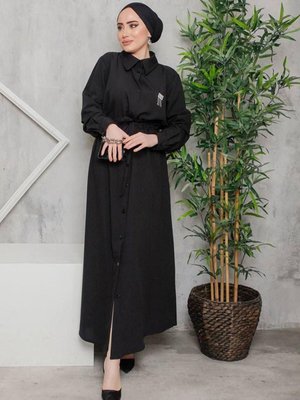 Basic Siyah Elbise