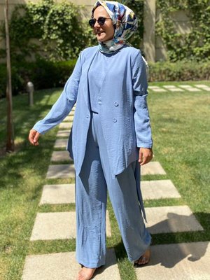 İndigo Soul Kell Ceketli Takım İndigo Soul Kell Ceketli Takım