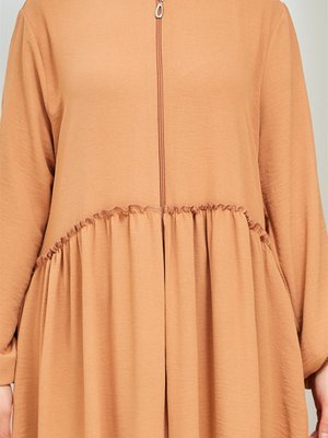 Büyük Beden Hakim Yaka Taba Ferace