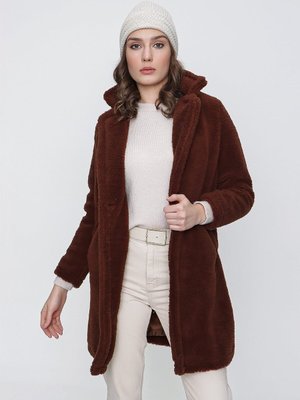 Koyu Kahve Kürk Model Kaban Koyu Kahve Kürk Model Kaban