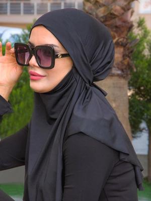 Siyah Hazır Türban