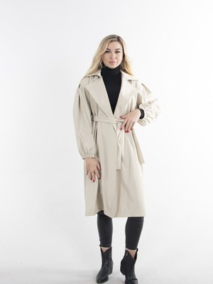 Taş Klasik Yaka Astarsız Trençkot