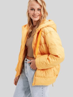 Gold Kapüşonlu Kısa Mont Gold Kapüşonlu Kısa Mont