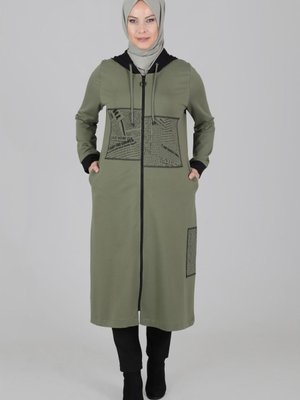 Haki Büyük Beden Kap