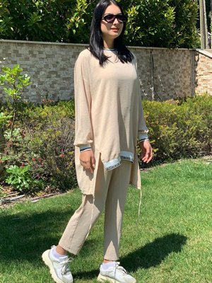 Bej Diffrent Biyeli Takım