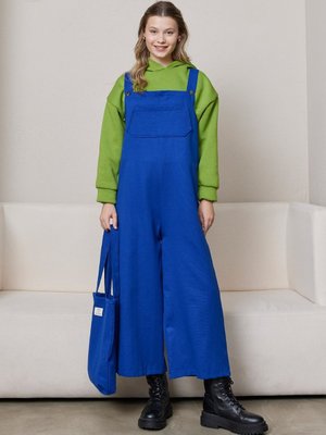 Keten Salopet Tulum Saks Keten Salopet Tulum Saks