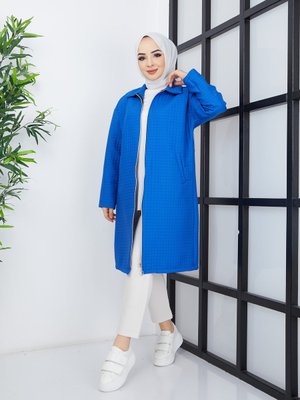 Saks Mavi Kapitone Kap