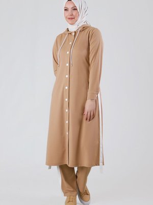 Bisküvi Büyük Beden Pantolonlu Takım Bisküvi Büyük Beden Pantolonlu Takım