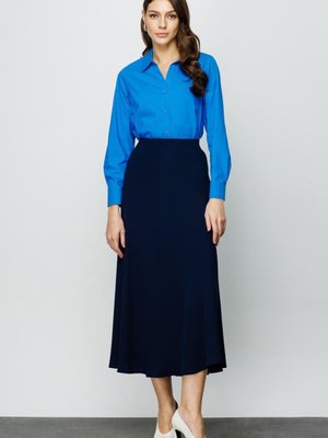 Lacivert Uzun Etek