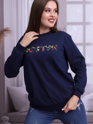 Lacivert Rotten Baskı Sweatshirt Lacivert Rotten Baskı Sweatshirt