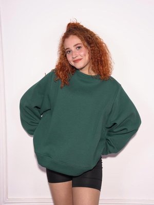 Oversize Bisiklet Yaka Sweatshirt Oversize Bisiklet Yaka Sweatshirt