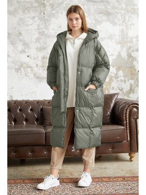 Antrasit Silva Dolumlu Şişme Mont