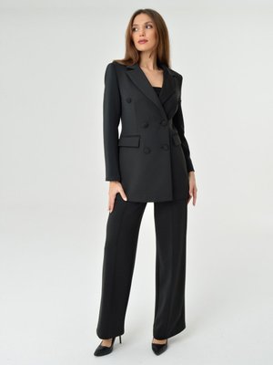 Siyah Ceket & Pantolon İkili Takım