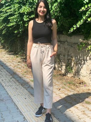 Sigaret Bej Pantolon
