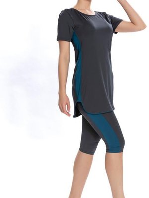 Antrasit Yarı Likralı Spor Tasarım Mayo Antrasit Yarı Likralı Spor Tasarım Mayo