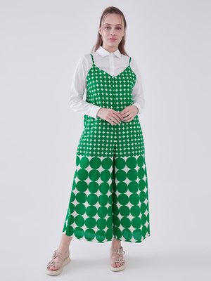 Yeşil Askılı Tulum