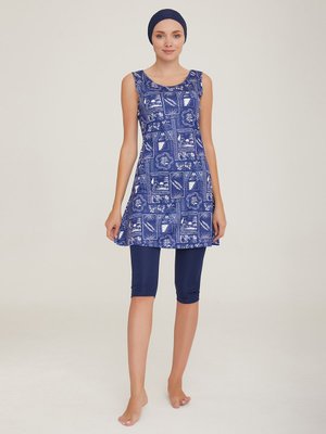 Koyu Lacivert Havuz Mayosu Koyu Lacivert Havuz Mayosu