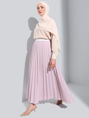 Leylak Piliseli Etek