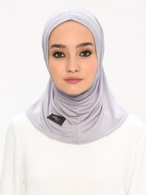 Gri Sport Jersey Viskon Hijab Bone Gri Sport Jersey Viskon Hijab Bone
