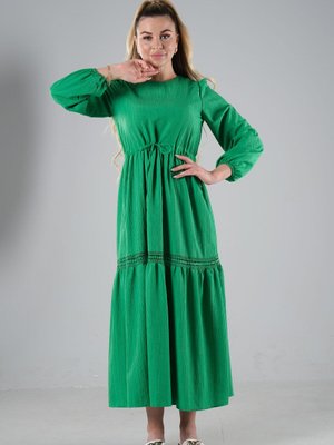 Benetton Eteği Dantel Detaylı Elbise Benetton Eteği Dantel Detaylı Elbise