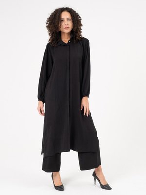 Siyah Tunik & Pantolon İkili Takım Siyah Tunik & Pantolon İkili Takım